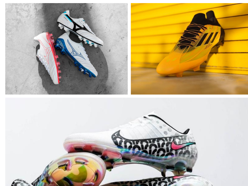 Giày đá bóng Adidas, Nike và Mizuno